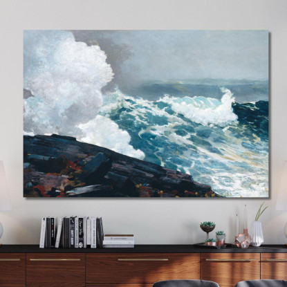 Northeaster 2 Winslow Homer canvas print