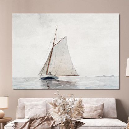 Sailing Off Gloucester Winslow Homer canvas print