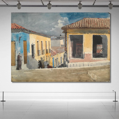 Santiago De Cuba StreetﾠScene Winslow Homer canvas print