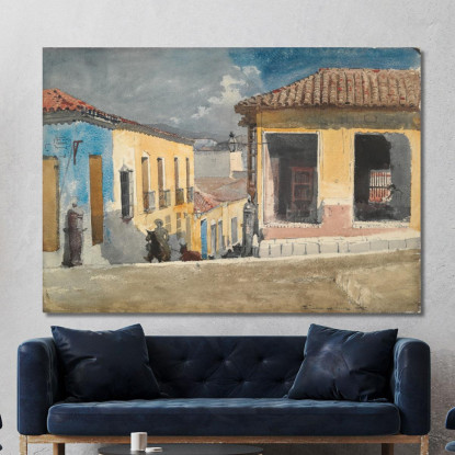 Santiago De Cuba StreetﾠScene Winslow Homer canvas print