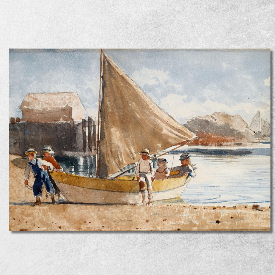 Sommer Winslow Homer drucken auf leinwand Sommer Winslow Homer drucken auf leinwand