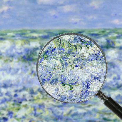 Onde Che Si Infrangono 1881 Claude Monet mnt114 quadro stampato su tela