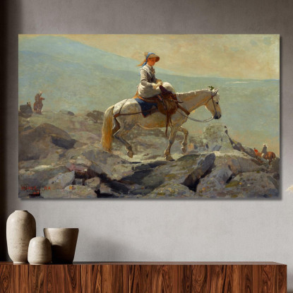 Der Reitweg White Mountains Winslow Homer drucken auf leinwand