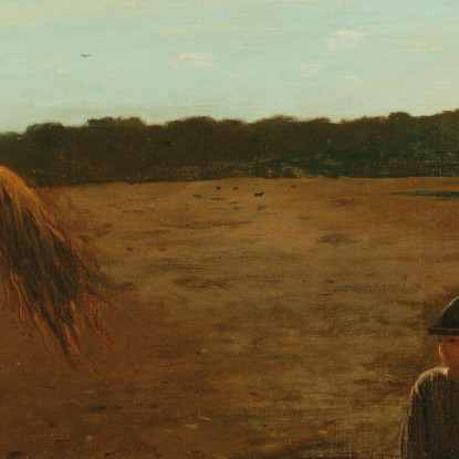 La Grada De Cepillos En Primavera Winslow Homer cuadro en lienzo