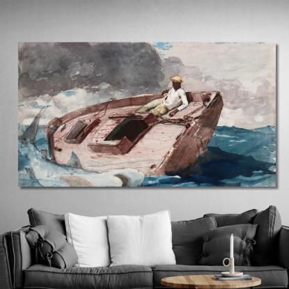The Gulf Stream Winslow Homer canvas print