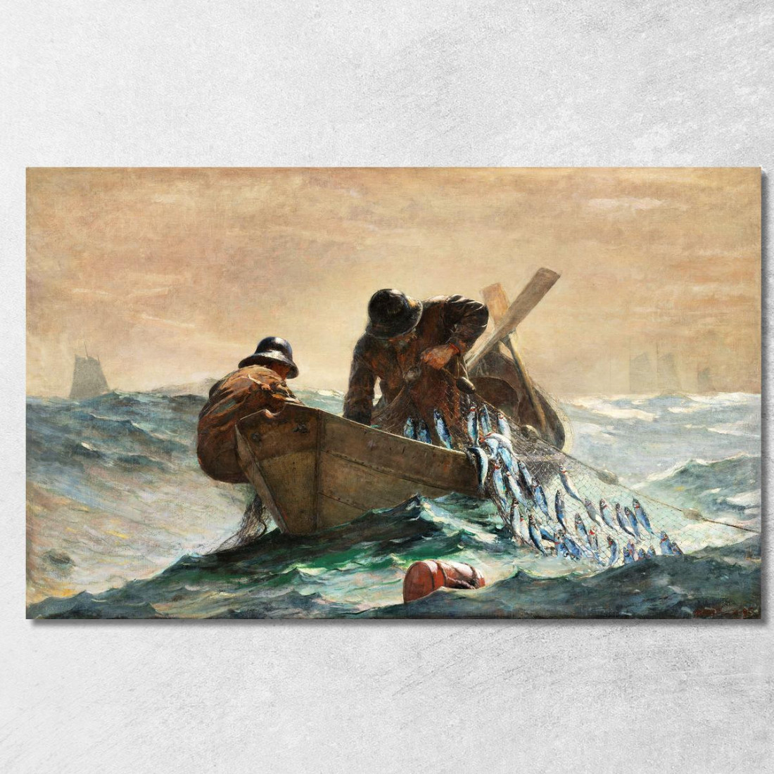 Das Heringsnetz Winslow Homer drucken auf leinwand Das Heringsnetz Winslow Homer drucken auf leinwand