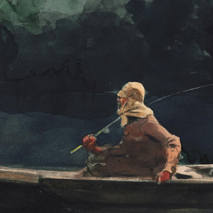 L'Aumento Winslow Homer quadro stampato su tela