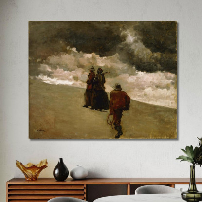 Zur Rettung Winslow Homer drucken auf leinwand