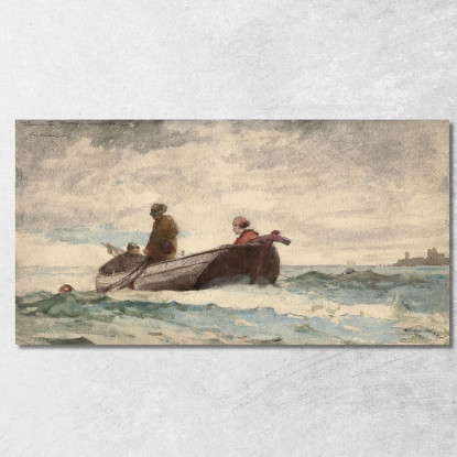 Prieuré De Tynemouth En Angleterre Winslow Homer tableau impression sur toile