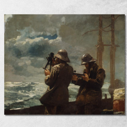 Ocho Campanas Winslow Homer cuadro en lienzo