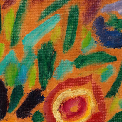 Fiori Colorati Alexej von Jawlensky avj20 quadro stampato su tela