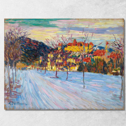 Füssen Alexej von Jawlensky avj33 quadro stampato su tela