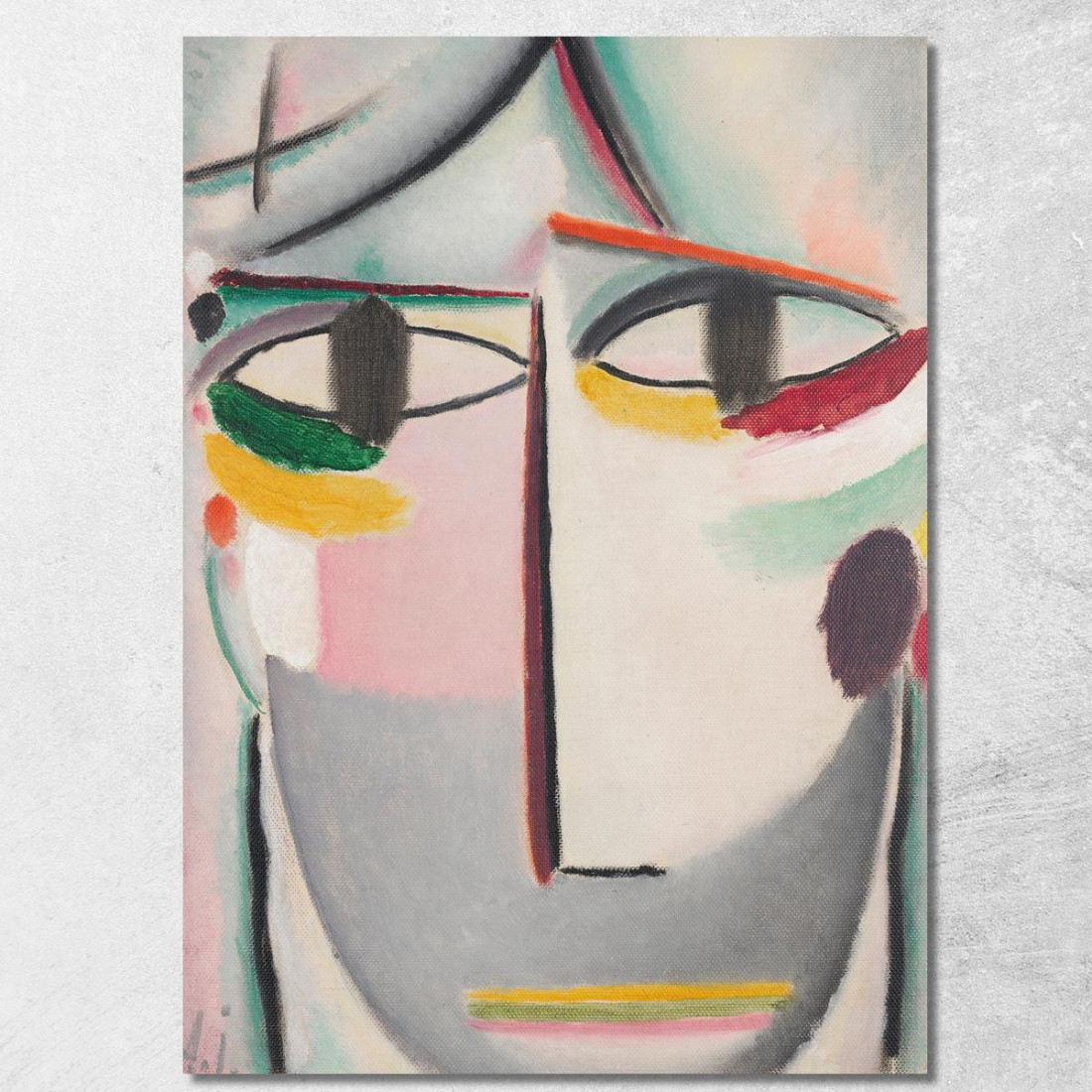 Volto Del Salvatore Alexej von Jawlensky avj42 quadro stampato su tela Volto Del Salvatore Alexej von Jawlensky avj42 quadro stampato su tela
