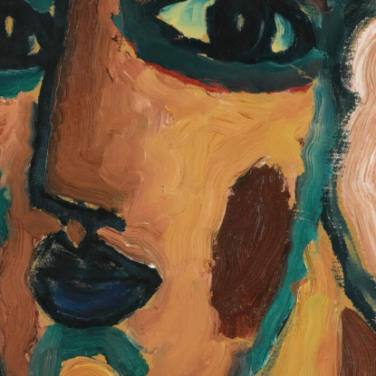 Infanta Spagnolo Spagnolo Infanta Alexej von Jawlensky avj43 quadro stampato su tela