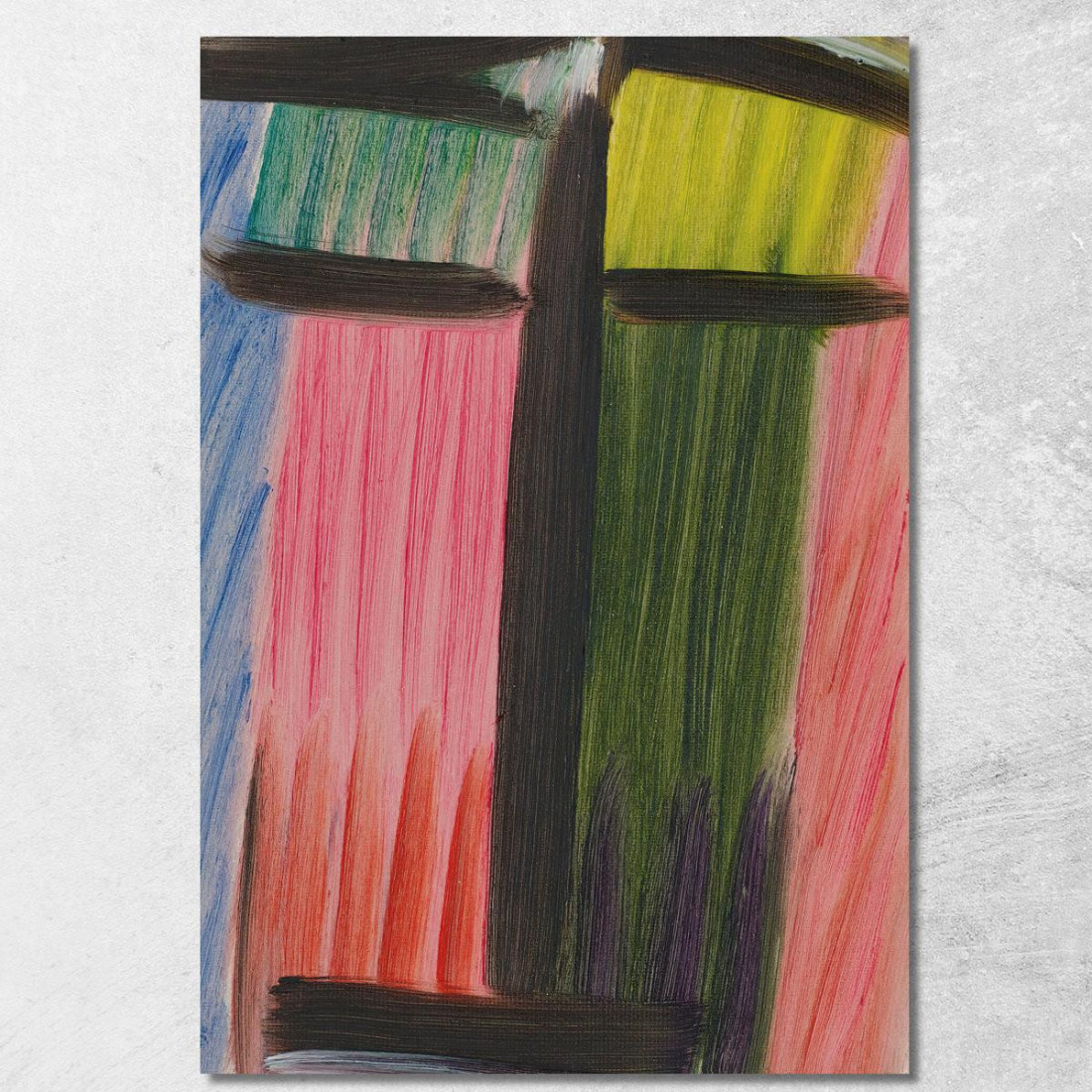 Meditazione 2 Alexej von Jawlensky avj54 quadro stampato su tela Meditazione 2 Alexej von Jawlensky avj54 quadro stampato su tela