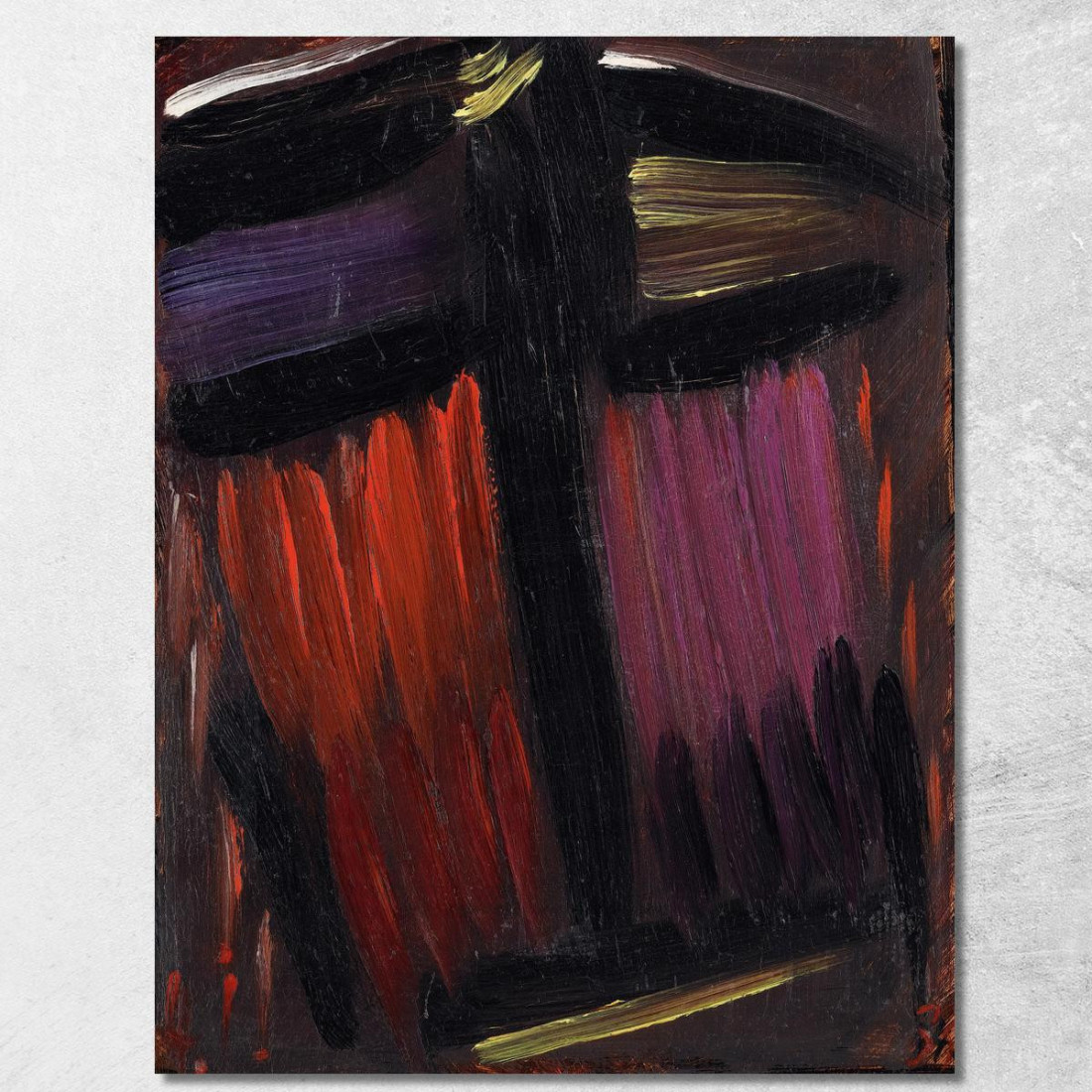 Meditazione Alexej von Jawlensky avj65 quadro stampato su tela Meditazione Alexej von Jawlensky avj65 quadro stampato su tela