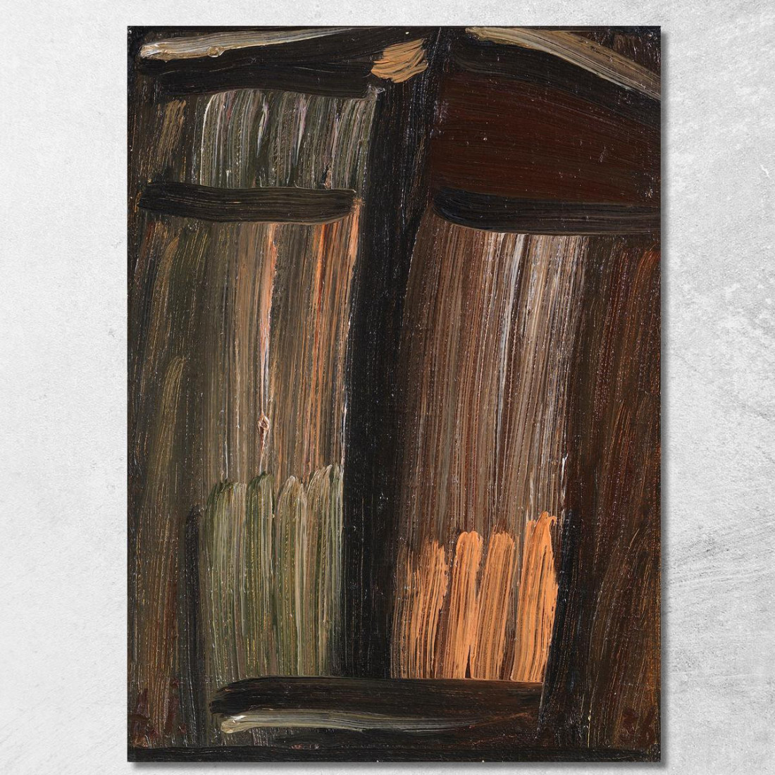 Meditazione Media Legata Alla Terra Alexej von Jawlensky avj68 quadro stampato su tela Meditazione Media Legata Alla Terra Alexej von Jawlensky avj68 quadro stampato su tela
