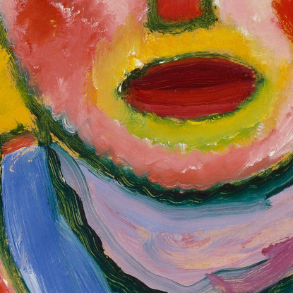Primavera Alexej von Jawlensky avj94 quadro stampato su tela