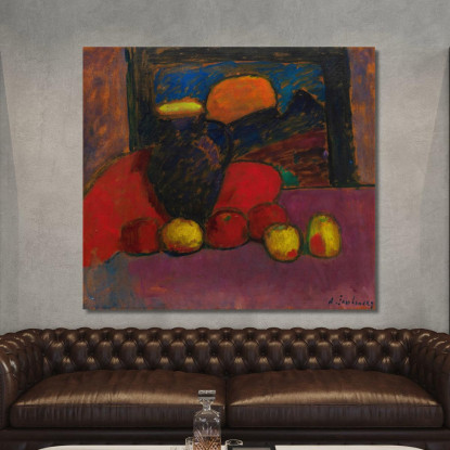Natura Morta 2 Alexej von Jawlensky avj107 quadro stampato su tela
