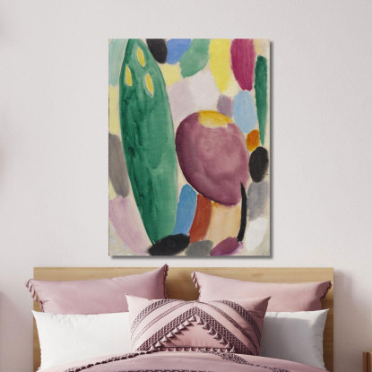 Alberi Di Variazione Alexej von Jawlensky avj119 quadro stampato su tela