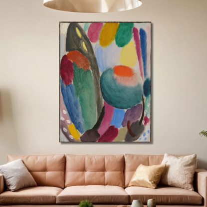 Variazione Profumo E Freschezza Olanda Alexej von Jawlensky avj127 quadro stampato su tela