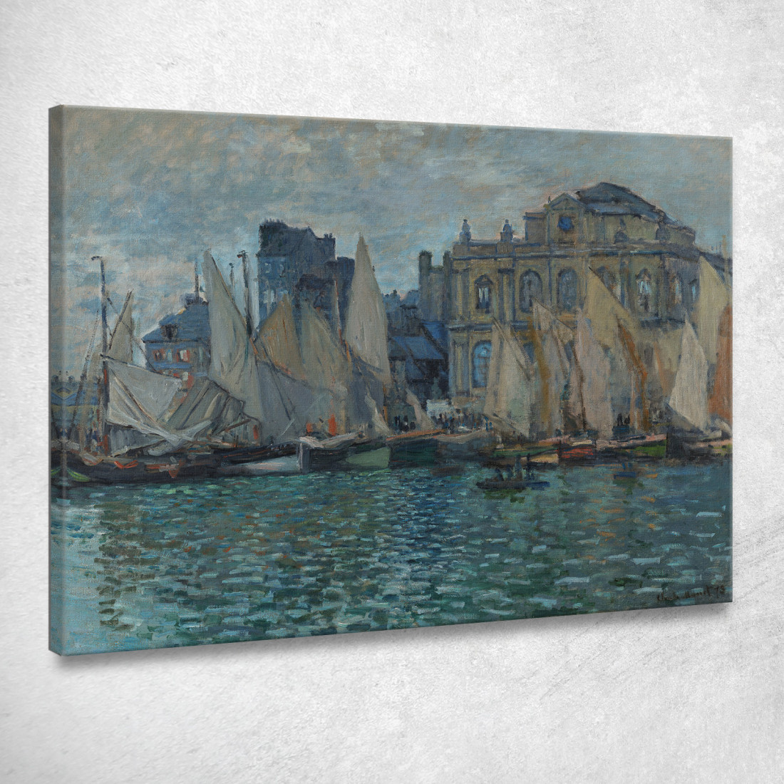 Il Museo Di Le Havre Claude Monet mnt146 quadro stampato su tela