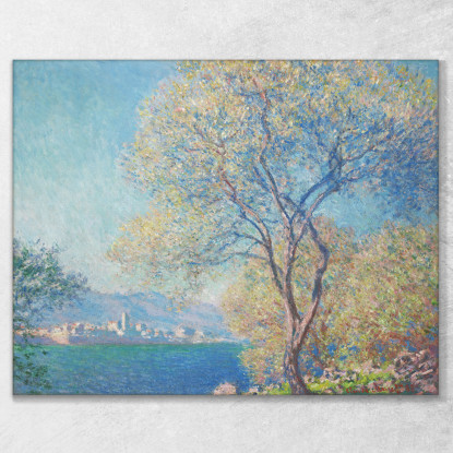Antibes Visto Da La Salis Claude Monet mnt151 quadro stampato su tela