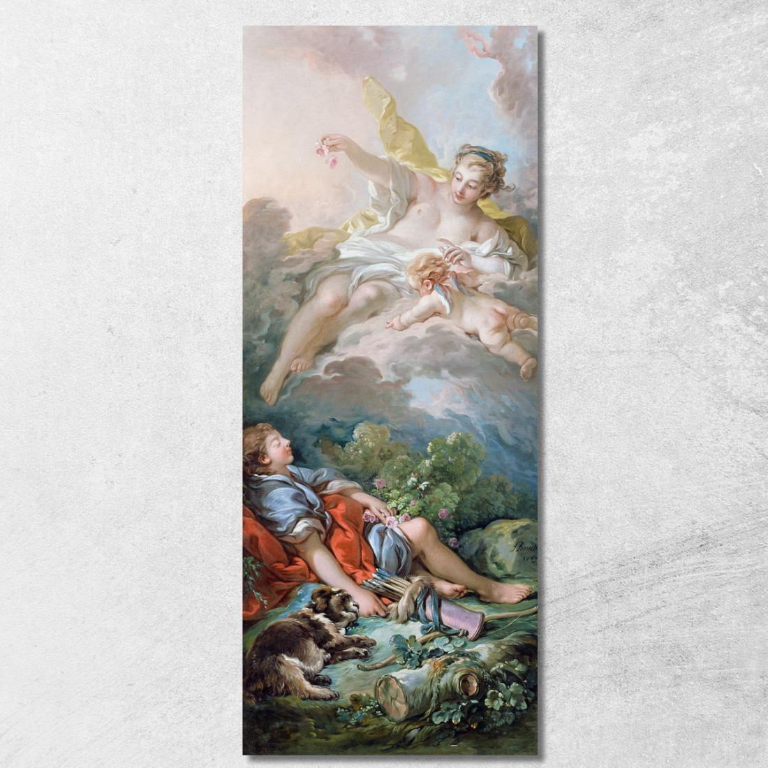 Aurora E Cefalo François Boucher fbc16 quadro stampato su tela Aurora E Cefalo François Boucher fbc16 quadro stampato su tela