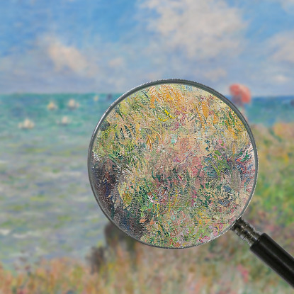 Passeggiata Sulla Scogliera A Pourville Claude Monet mnt157 quadro stampato su tela