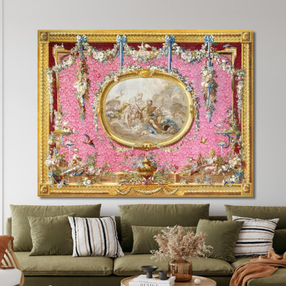 Arazzo Venere Alla Fucina Di Vulcano François Boucher fbc82 quadro stampato su tela
