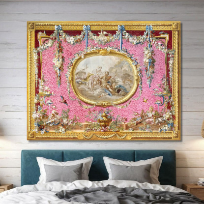 Arazzo Venere Alla Fucina Di Vulcano François Boucher fbc82 quadro stampato su tela