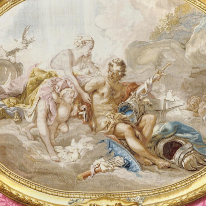 Arazzo Venere Alla Fucina Di Vulcano François Boucher fbc82 quadro stampato su tela