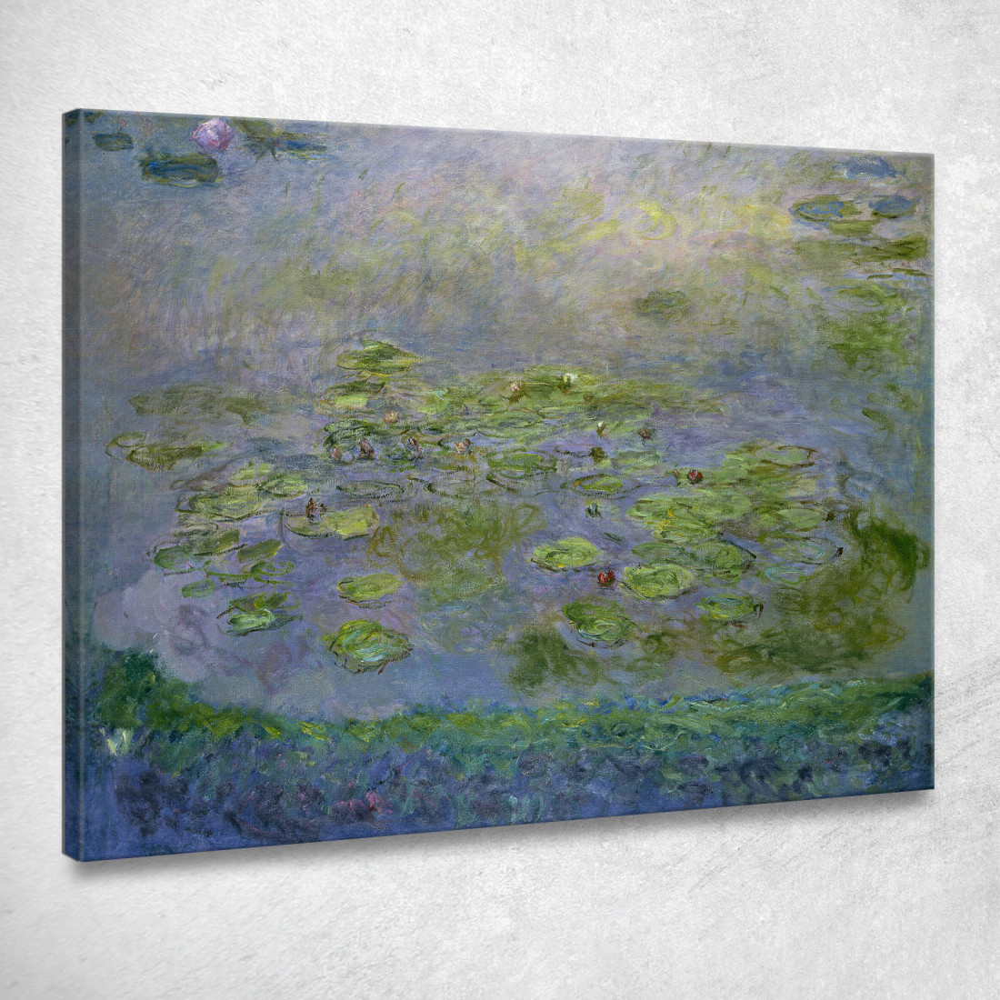 Ninfee Claude Monet mnt161 quadro stampato su tela Ninfee Claude Monet mnt161 quadro stampato su tela