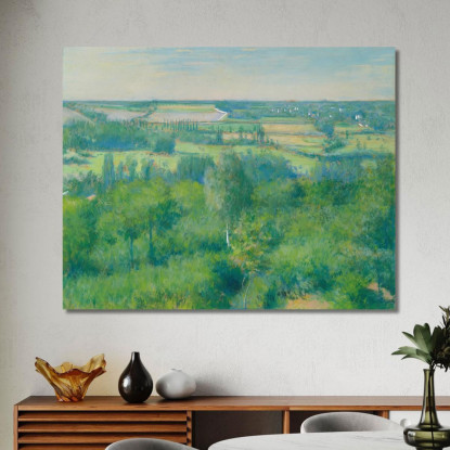 La Valle Dello Yerres Gustave Caillebotte gcl10 quadro stampato su tela