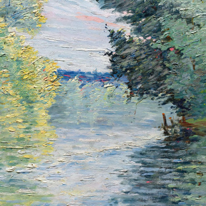 Il Piccolo Braccio Della Senna Ad Argenteuil Gustave Caillebotte gcl12 quadro stampato su tela