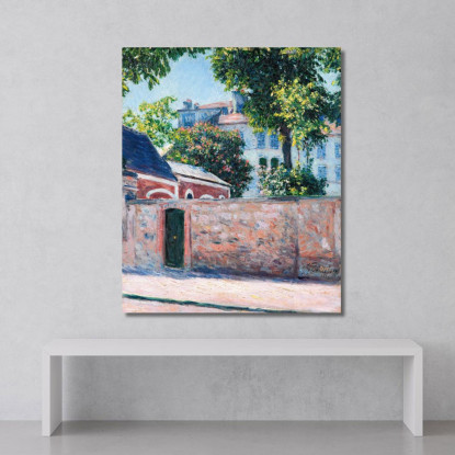 Case Ad Argenteuil Gustave Caillebotte gcl18 quadro stampato su tela