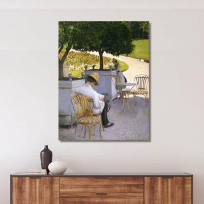 Gli Aranci Gustave Caillebotte gcl29 quadro stampato su tela