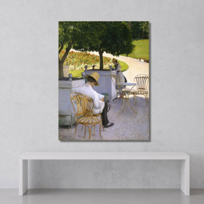 Gli Aranci Gustave Caillebotte gcl29 quadro stampato su tela