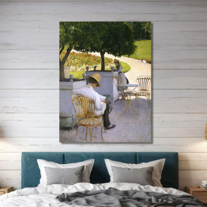 Gli Aranci Gustave Caillebotte gcl29 quadro stampato su tela