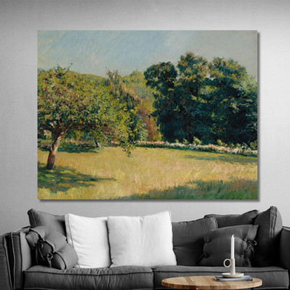 Un Giardino A Trouville Gustave Caillebotte gcl32 quadro stampato su tela