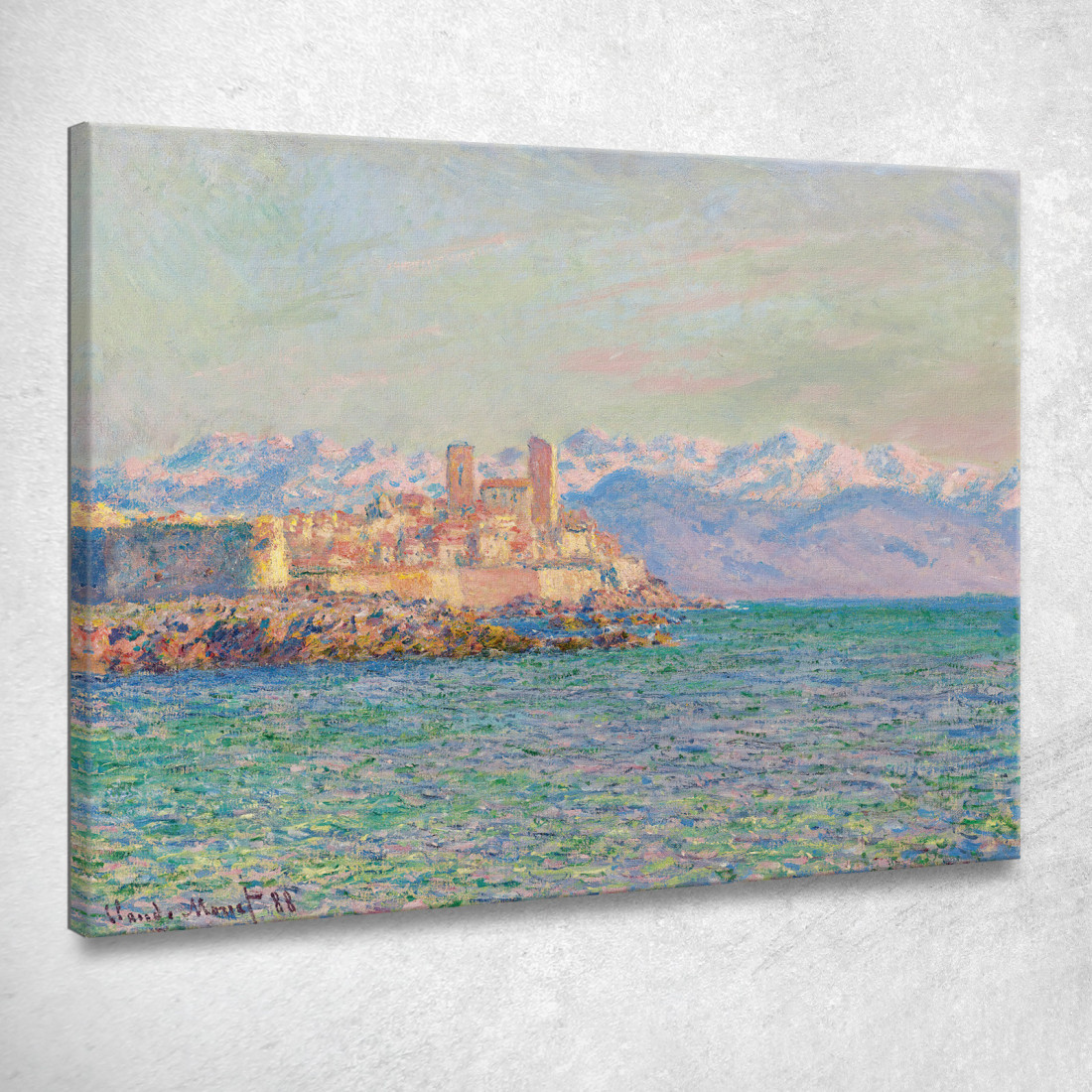 Antibes Le Fort Claude Monet mnt187 quadro stampato su tela Antibes Le Fort Claude Monet mnt187 quadro stampato su tela