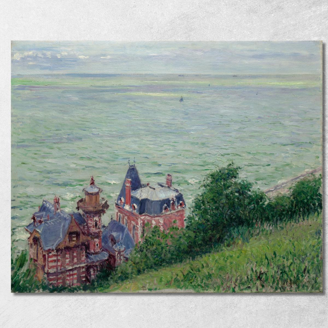 Ville A Trouville Gustave Caillebotte gcl34 quadro stampato su tela Ville A Trouville Gustave Caillebotte gcl34 quadro stampato su tela