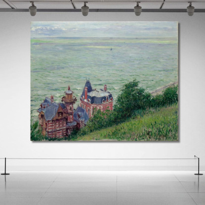 Ville A Trouville Gustave Caillebotte gcl34 quadro stampato su tela