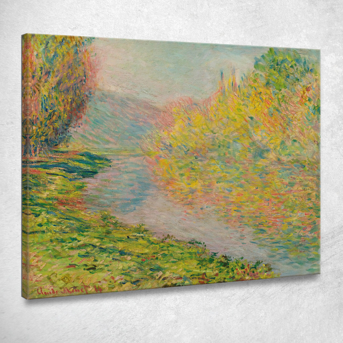 Autunno A Jeufosse Claude Monet mnt189 quadro stampato su tela Autunno A Jeufosse Claude Monet mnt189 quadro stampato su tela