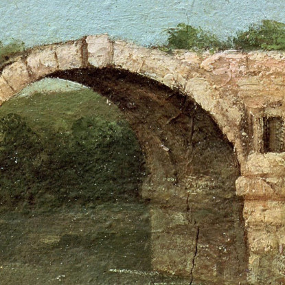 Il Ponte D'Ambrussum Gustave Courbet cg15 quadro stampato su tela