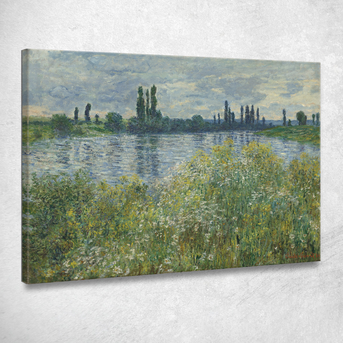 Rive Della Senna Vétheuil Claude Monet mnt191 quadro stampato su tela Rive Della Senna Vétheuil Claude Monet mnt191 quadro stampato su tela