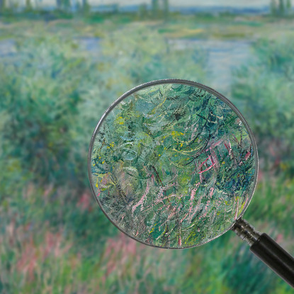 Rive Della Senna Vicino A Vétheuil Claude Monet mnt195 quadro stampato su tela