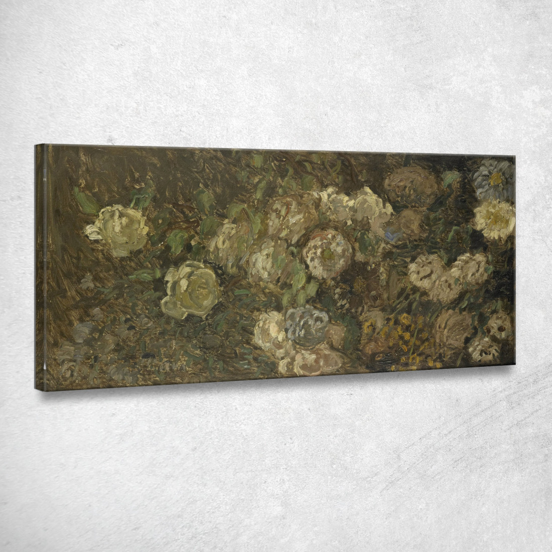 Fiori Claude Monet mnt196 quadro stampato su tela