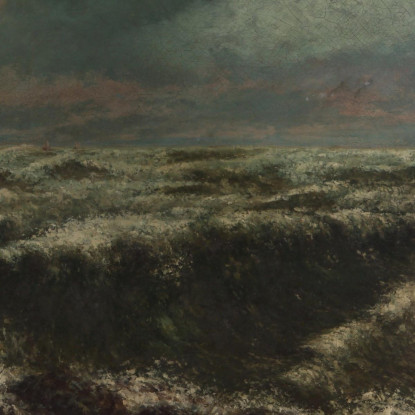 Marina Gustave Courbet cg113 quadro stampato su tela