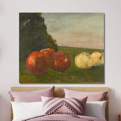 Nature Morte Gustave Courbet cg119 quadro stampato su tela